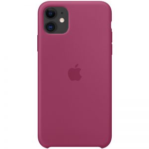 Оригинальный чехол Silicone case + HC для Iphone 11 – Малиновый / Pomegranate