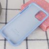 Оригинальный чехол Silicone Cover 360 с микрофиброй для Iphone 11 – Голубой / Lilac Blue 88109