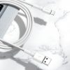 Кабель Baseus Mini White Lightning 2.4A (1м) – White 85747