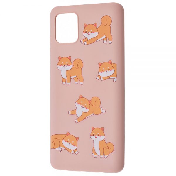 Чохол WAVE Fancy для Samsung Galaxy Note 10 Lite Playful cat / Pink sand