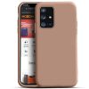 Чехол Soft Silicone Case с микрофиброй для Samsung Galaxy A32 5G – Персик