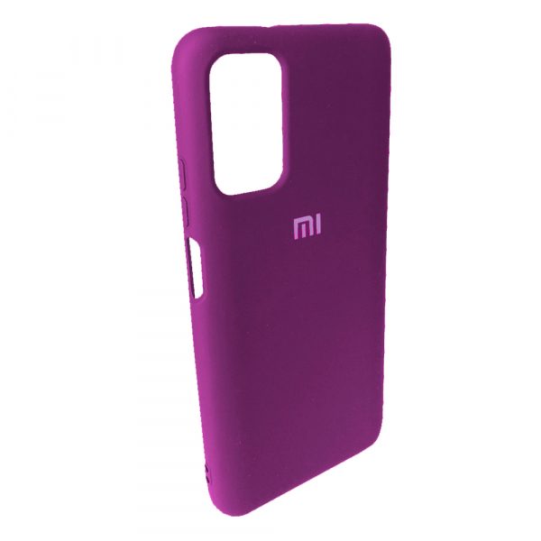 Оригинальный чехол Silicone Cover 360 с микрофиброй для Xiaomi Poco M3 – Grape