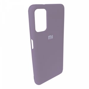 Оригинальный чехол Silicone Cover 360 с микрофиброй для Xiaomi Poco M3 – Lilac