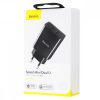 Сетевое зарядное устройство Baseus Speed Mini Dual U Charger 10.5W 2USB – Black 85789