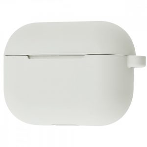 Чехол для наушников Silicone Case New + карабин для Apple Airpods Pro – Stone