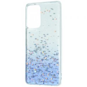 Силиконовый TPU чехол WAVE Confetti Case для Samsung Galaxy A52 / A52s – White / Purple