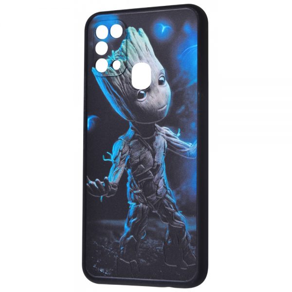 Чехол TPU+PC Game Heroes Case для Samsung Galaxy M31 – Groot