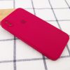 Чохол Silicone Case Square для Iphone X / XS Червоний / Rose Red 88966