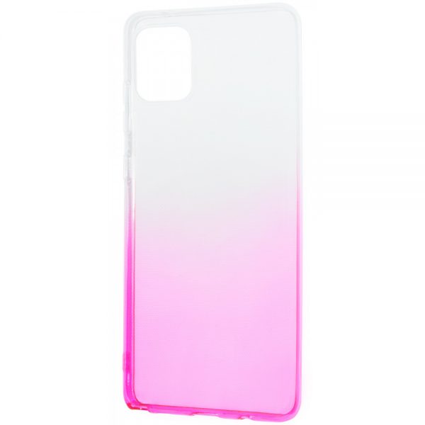 Чехол TPU Gradient Design для Samsung Galaxy Note 10 Lite – White / pink