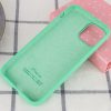 Оригинальный чехол Silicone Cover 360 с микрофиброй для Iphone 11 – Зеленый / Spearmint 88121