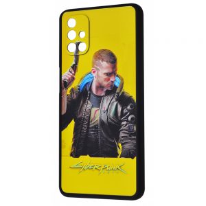 Чехол TPU+PC Game Heroes Case для Samsung Galaxy M51 – Cyberpunk