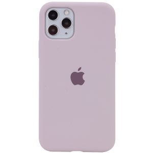 Оригинальный чехол Silicone Cover 360 с микрофиброй для Iphone 11 Pro – Серый / Lavender