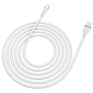 Кабель Hoco U72 Forest Silicone USB to MicroUSB (1.2м) – White