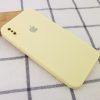 Чохол Silicone Case Square для Iphone X / XS Жовтий / Mellow Yellow 89041