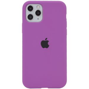 Оригинальный чехол Silicone Cover 360 с микрофиброй для Iphone 11 Pro – Фиолетовый / Grape