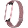 Ремінець Milanese Loop для Xiaomi Mi Band 3/4/5/6 Rose gold