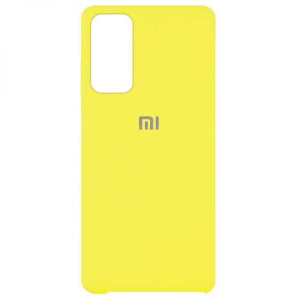 Чохол Silicone Case для Xiaomi Mi 10T / Mi 10T Pro Жовтий / Bright Yellow