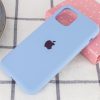 Оригинальный чехол Silicone Cover 360 с микрофиброй для Iphone 11 – Голубой / Lilac Blue 88108