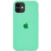 Оригинальный чехол Silicone Cover 360 с микрофиброй для Iphone 11 – Зеленый / Spearmint