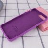 Оригинальный чехол Silicone Case 360 с микрофиброй для Iphone 7 Plus / 8 Plus – Фиолетовый / Grape 88276