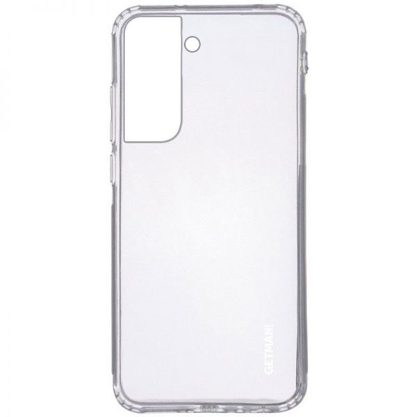 Прозрачный силиконовый TPU чехол GETMAN для Samsung Galaxy S21