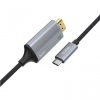 Кабель Hoco UA13 Type-C to HDMI (1.8м) – Black 85382