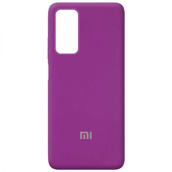 Чохол Silicone Cover для Xiaomi Mi 10T / Mi 10T Pro Фіолетовий / Grape