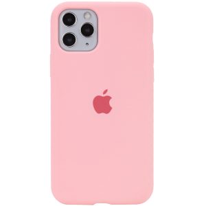 Оригинальный чехол Silicone Cover 360 с микрофиброй для Iphone 11 Pro – Розовый / Pink