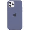 Оригинальный чехол Silicone Cover 360 с микрофиброй для Iphone 11 Pro – Темный Синий / Midnight Blue
