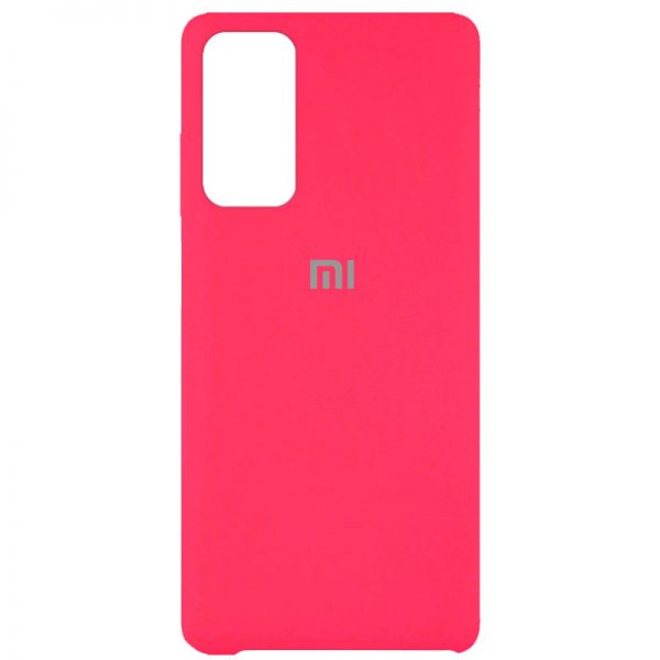 Чохол Silicone Case для Xiaomi Mi 10T / Mi 10T Pro Рожевий / Light pink