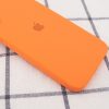 Оригинальный чехол Silicone Cover 360 Square с защитой камеры для Iphone 11 – Оранжевый / Papaya 88794