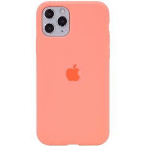 Оригинальный чехол Silicone Cover 360 с микрофиброй для Iphone 11 Pro – Оранжевый / Nectraine