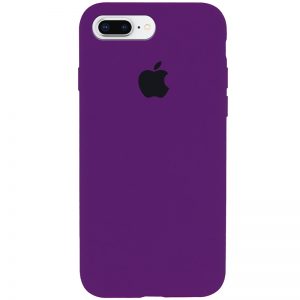 Оригинальный чехол Silicone Case 360 с микрофиброй для Iphone 7 Plus / 8 Plus – Фиолетовый / Ultra Violet