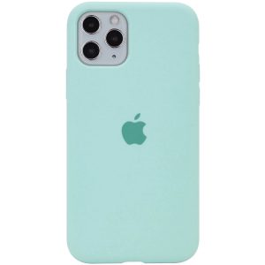 Оригинальный чехол Silicone Cover 360 с микрофиброй для Iphone 11 Pro – Бирюзовый / Turquoise