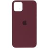 Чохол Silicone Case для Iphone 12 / 12 Pro Бордовий / Plum