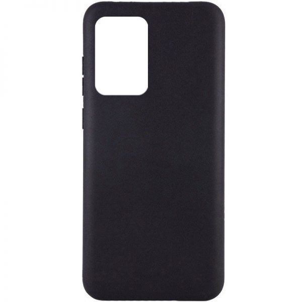 Матовый силиконовый TPU чехол для Samsung Galaxy A52 / A52s – Черный
