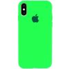 Чохол Silicone Case 360 для Iphone X / XS Салатовий / Neon Green