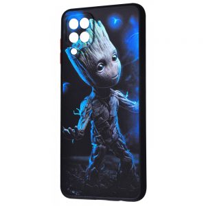 Чехол TPU+PC Game Heroes Case для Samsung Galaxy A12 / M12 – Groot