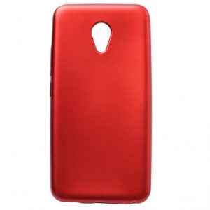Cиликоновый TPU чехол Color Liva для Meizu M5 Note – Red