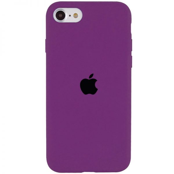 Чохол Silicone Case 360 для Iphone 7 / 8 / SE 2020 Фіолетовий / Grape