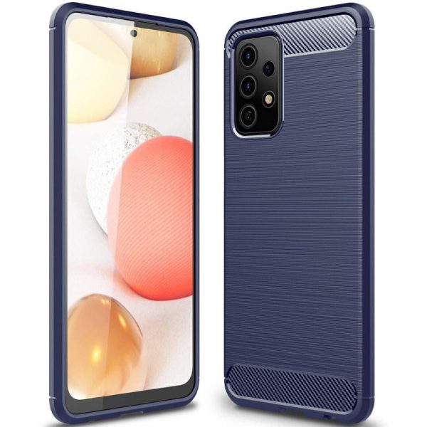 Cиликоновый TPU чехол Slim Series для Samsung Galaxy A72 – Синий