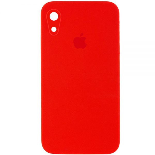 Чохол Silicone Case Square для Iphone XR Червоний / Red