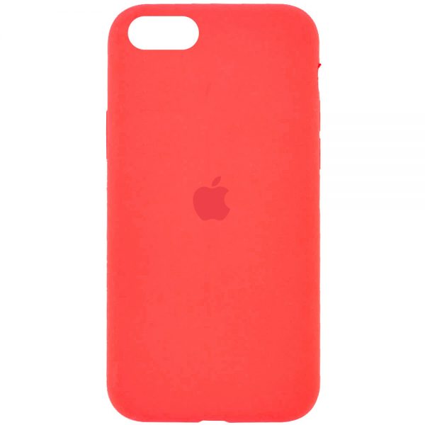 Чохол Silicone Case 360 для Iphone 7 / 8 / SE 2020 Помаранчевий / Pink citrus