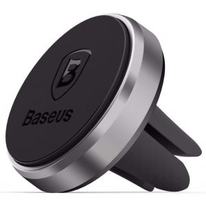 Автомобильный держатель Baseus Small ears series Magnetic suction bracket (Air outlet type) – Черный