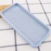 Чохол Silicone Case Square для Iphone X / XS Блакитний / Mist blue 89067