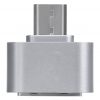 Адаптер OTG USB to MicroUSB – Silver 85951