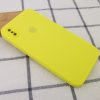 Чохол Silicone Case Square для Iphone X / XS Жовтий / Bright Yellow 89049