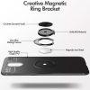 Cиликоновый чехол Deen ColorRing с креплением под магнитный держатель для OnePlus 7 – Черный 87699