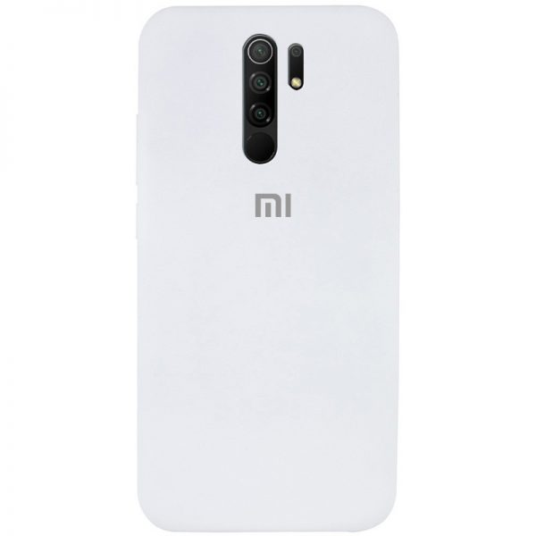 Чохол Silicone Cover для Xiaomi Redmi 9 Білий / White