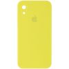 Чохол Silicone Case Square для Iphone XR Жовтий / Bright Yellow